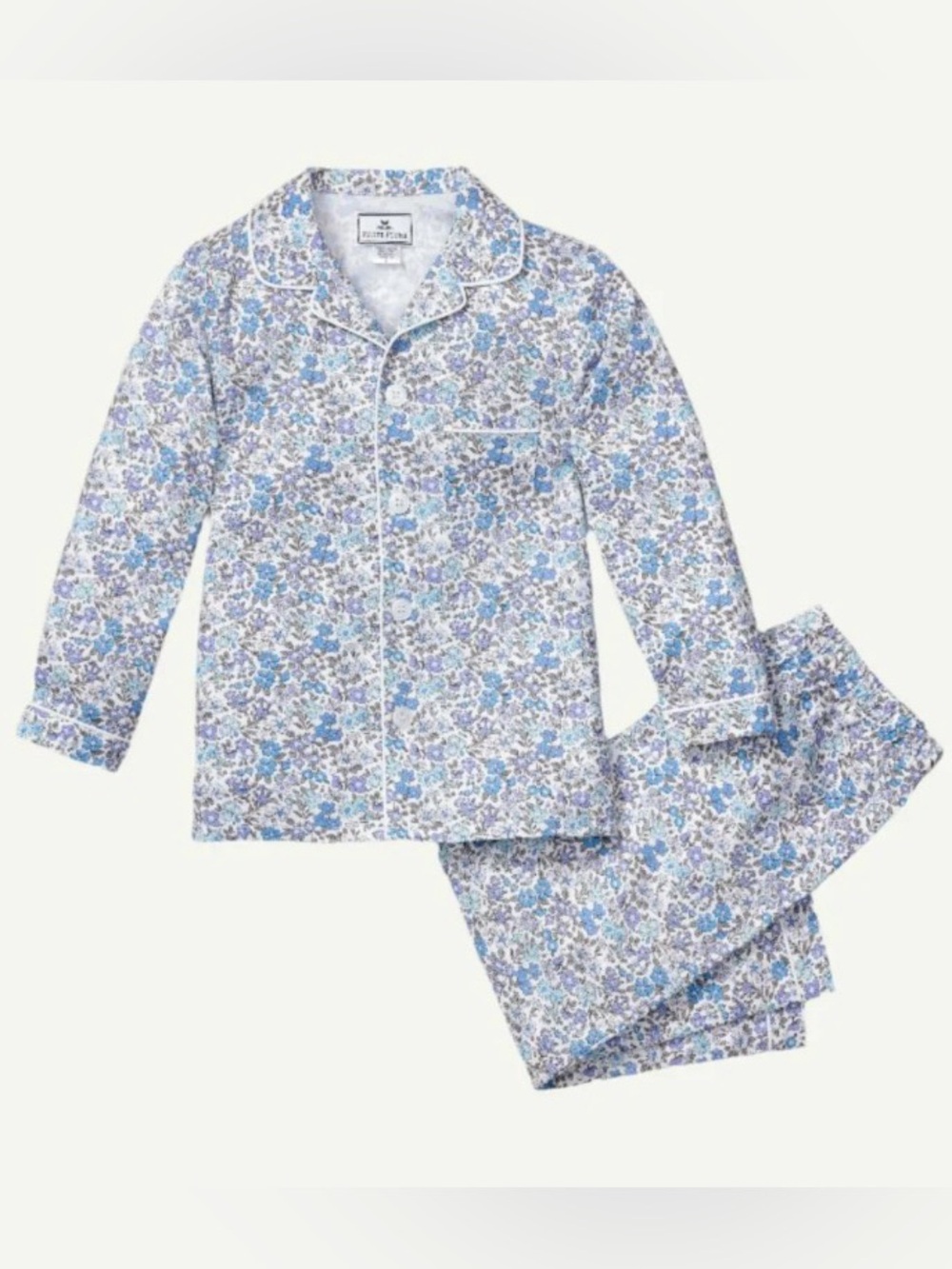 Petite Plume Kid's Twill Pajama Set's Gingham (Size: 2T) EUC